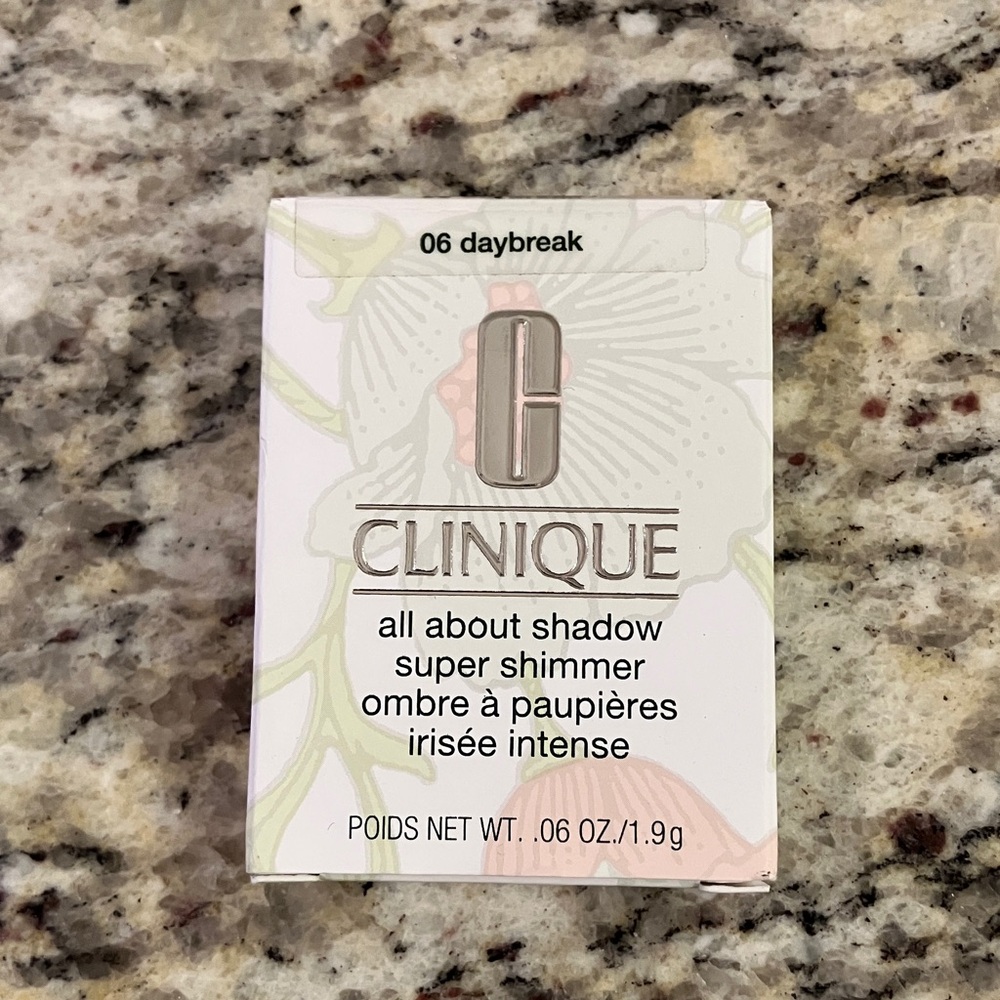 Clinique All About Shadow Super Shimmer Eyeshadow 06 Daybreak New in Box